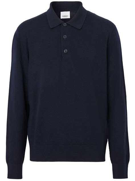 burberry blue label polo tee|burberry long sleeve polo shirts.